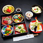 Shokado Bento (lunch box with many small dishes)