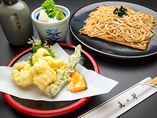 鳢魚天婦羅蕎麥麵