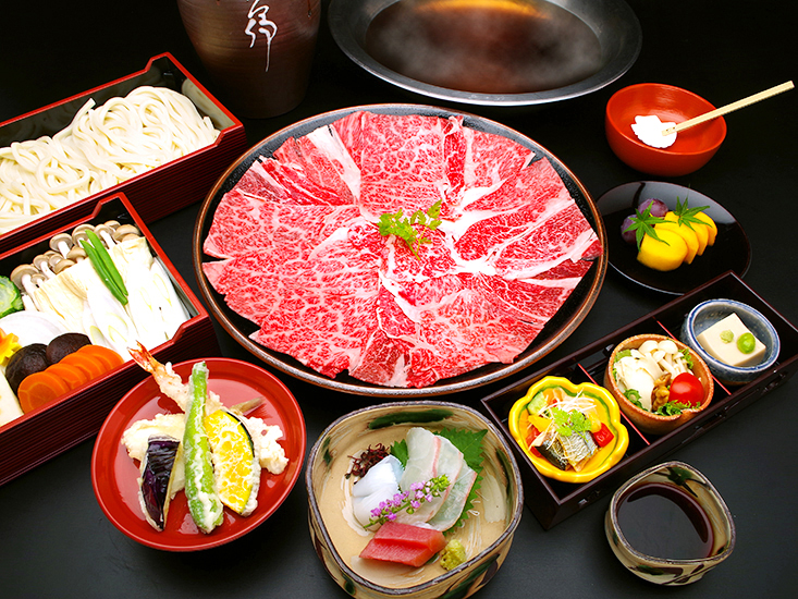 Example of Dashi Shabu-shabu Course